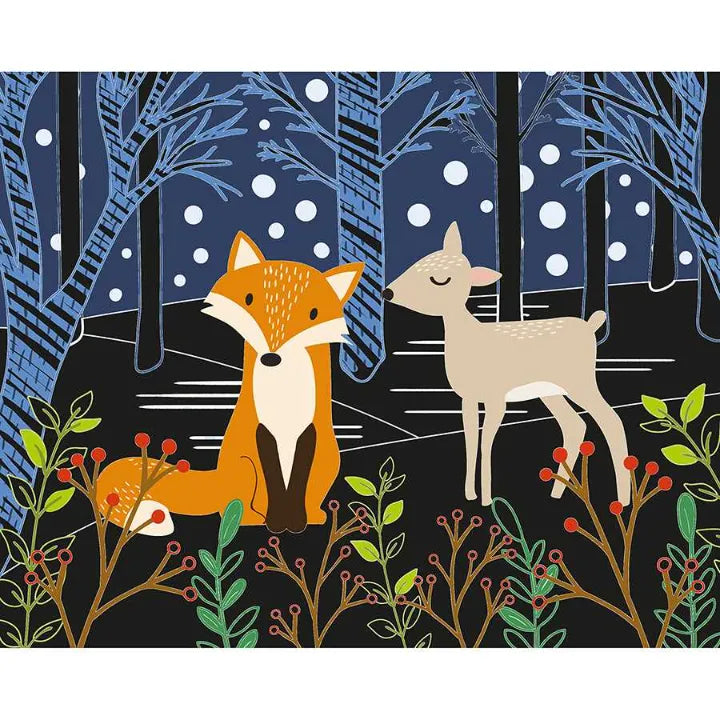 Scratch Art Cards, Creative Kit for Kids 5+, Winter Scenes