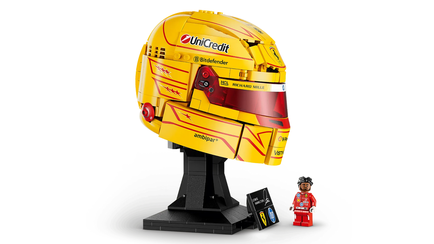 Scuderia Ferrari HP Lewis Hamilton Helmet 43022, Lego Editions