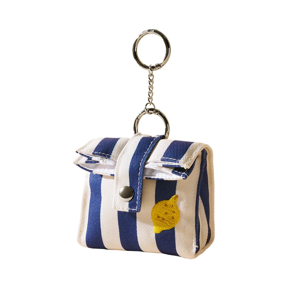 Sea Salt Lemon Mini Fortune Pouch for Kids 3+, 10 x 5 x 10 cm