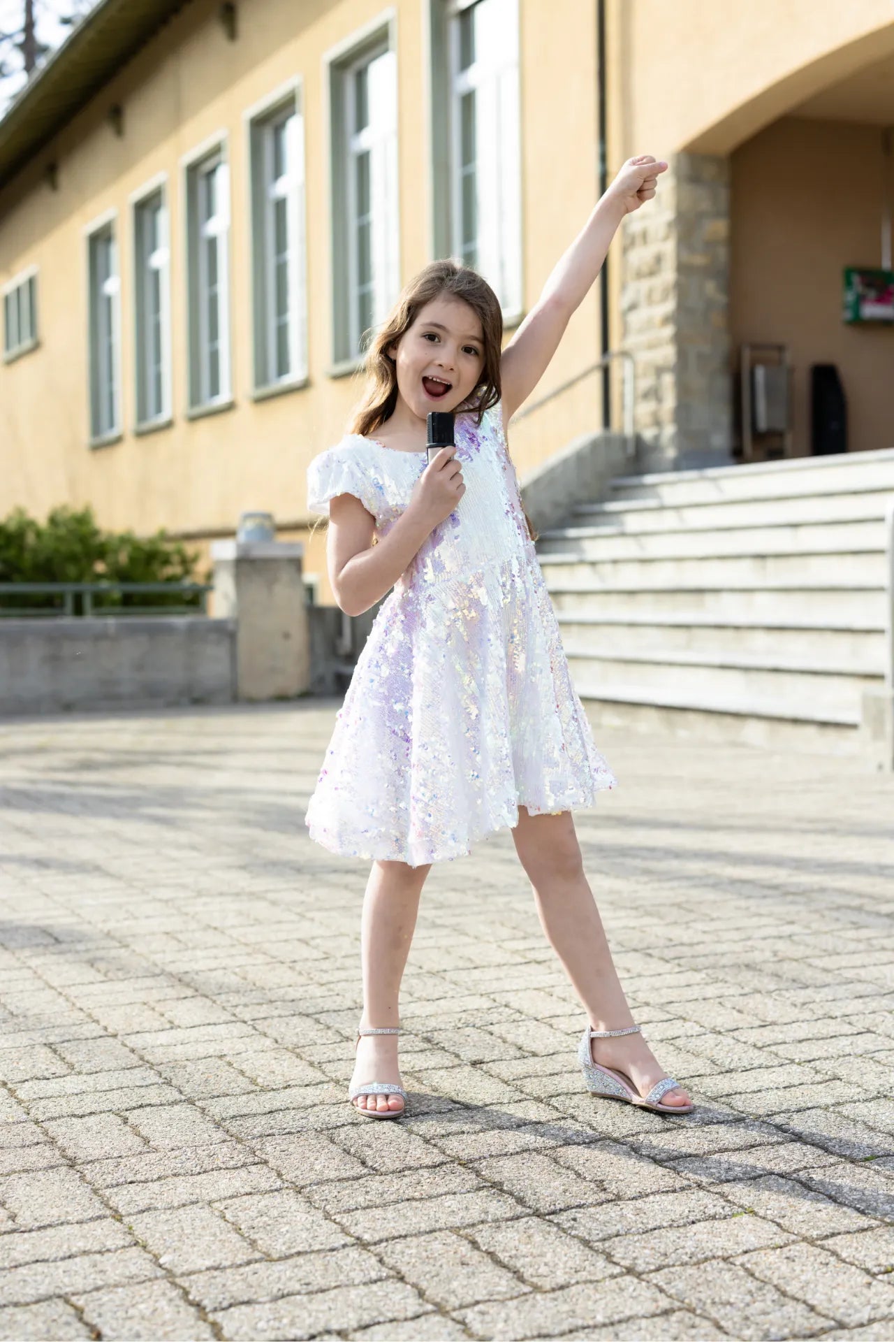 Sequins Concert Queen, Costume Dress For Kids