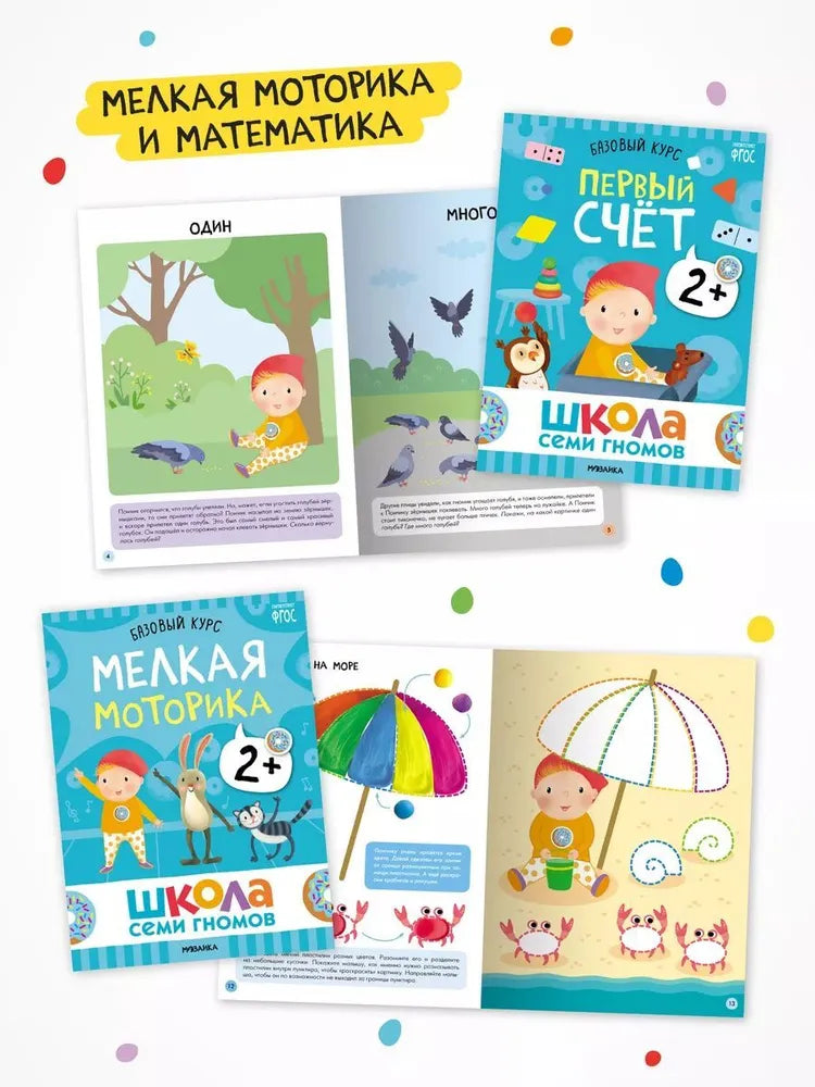 Школа Семи Гномов. Годовой базовый курс. Комплект 2+