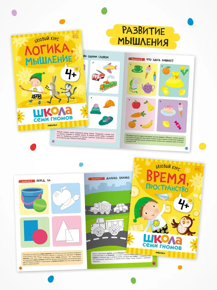 Школа Семи Гномов. Годовой базовый курс. Комплект 4+