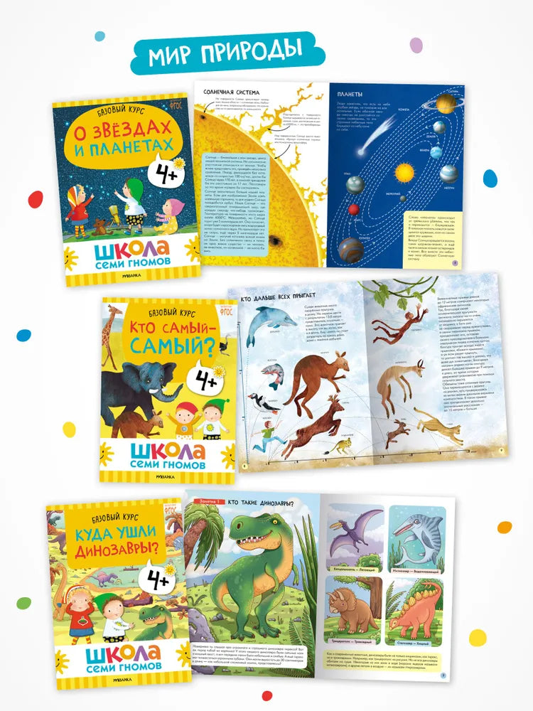 Школа Семи Гномов. Годовой базовый курс. Комплект 4+
