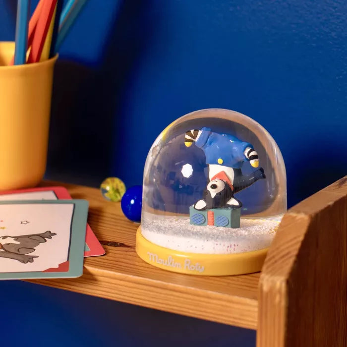 Snow globe: Puce & Pilou, Moulin Roty