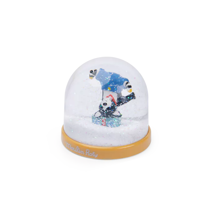 Snow globe: Puce & Pilou, Moulin Roty
