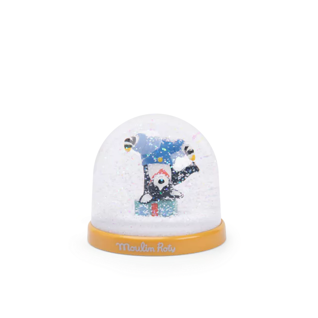 Snow globe: Puce & Pilou, Moulin Roty