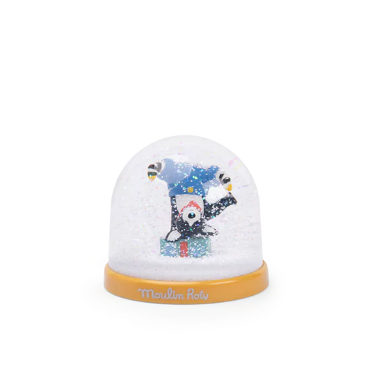 Snow globe: Puce & Pilou, Moulin Roty