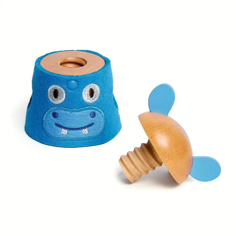 SoftiVis, Screwing Animals Fine Motor Toy For Kids 12 Months+