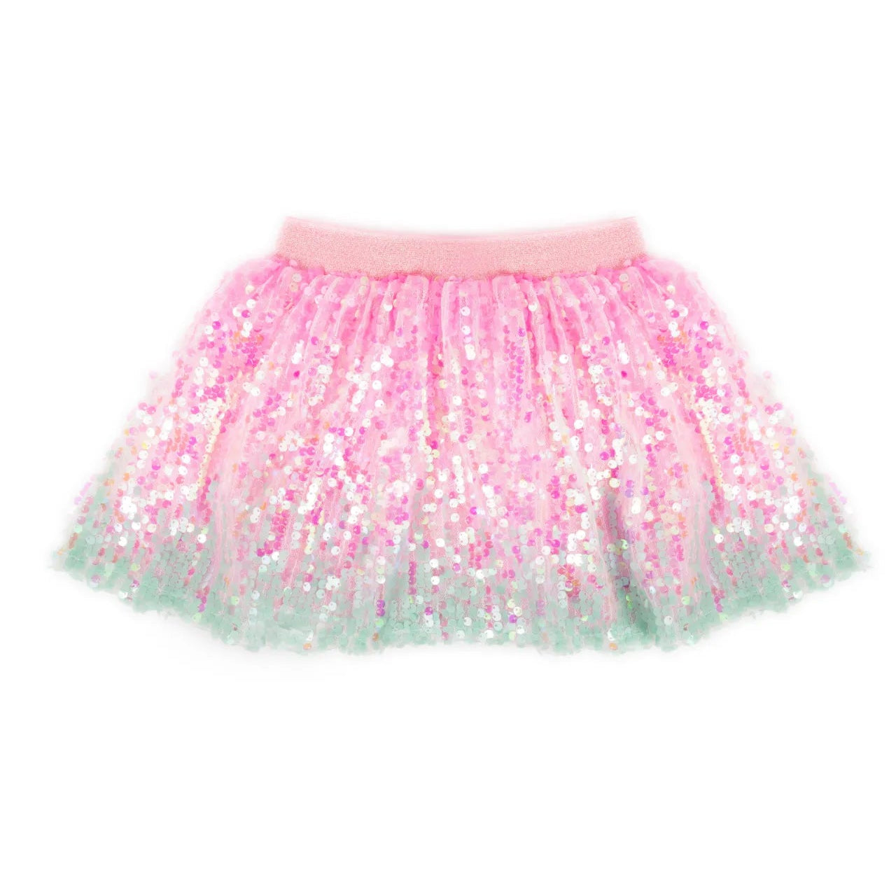 Sorbet Swirl, Skater Skirt For Kids 3+