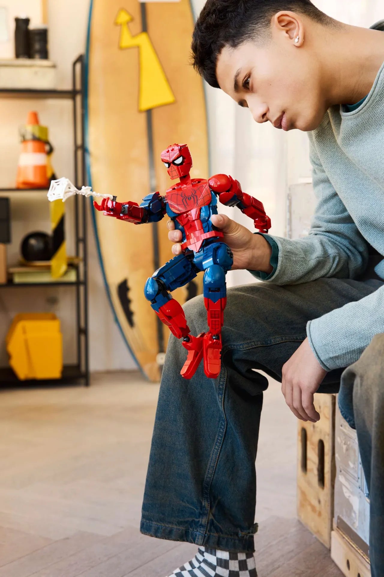 Spider-Man Hero Figure 76346, Lego Spider-Man