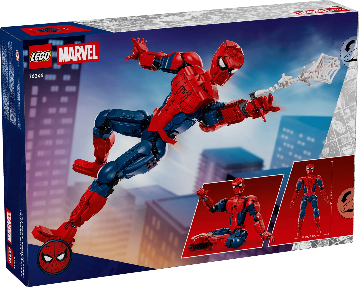 Spider-Man Hero Figure 76346, Lego Spider-Man