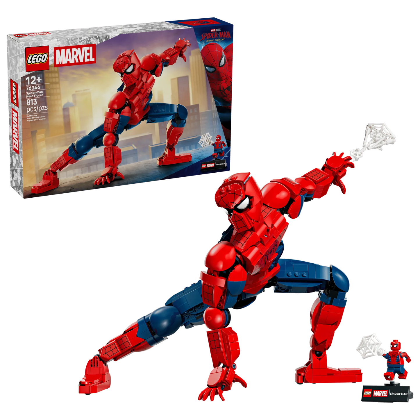Spider-Man Hero Figure 76346, Lego Spider-Man