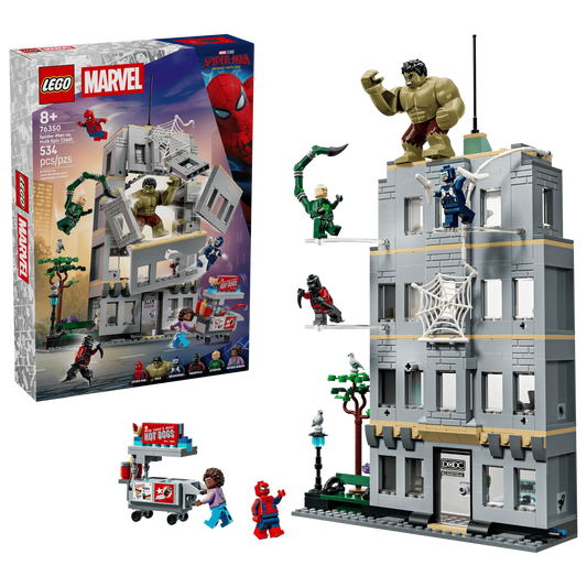 Spider-Man vs. Hulk Epic Clash 76350, Lego Marvel