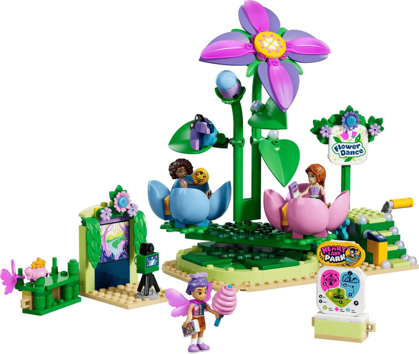 Spinning Flower & Fairy Teacup Ride 42702, Lego Friends