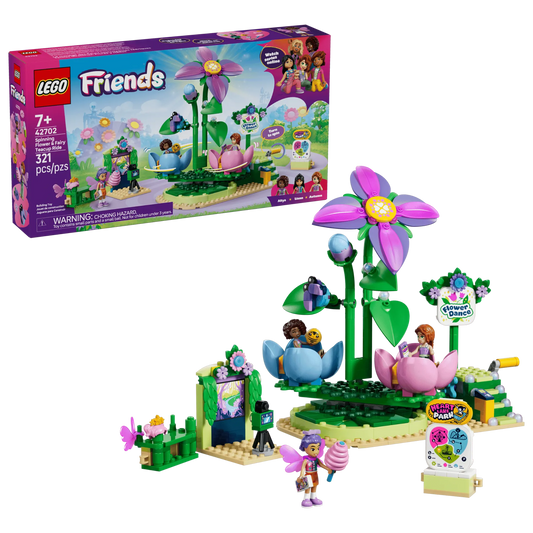 Spinning Flower & Fairy Teacup Ride 42702, Lego Friends