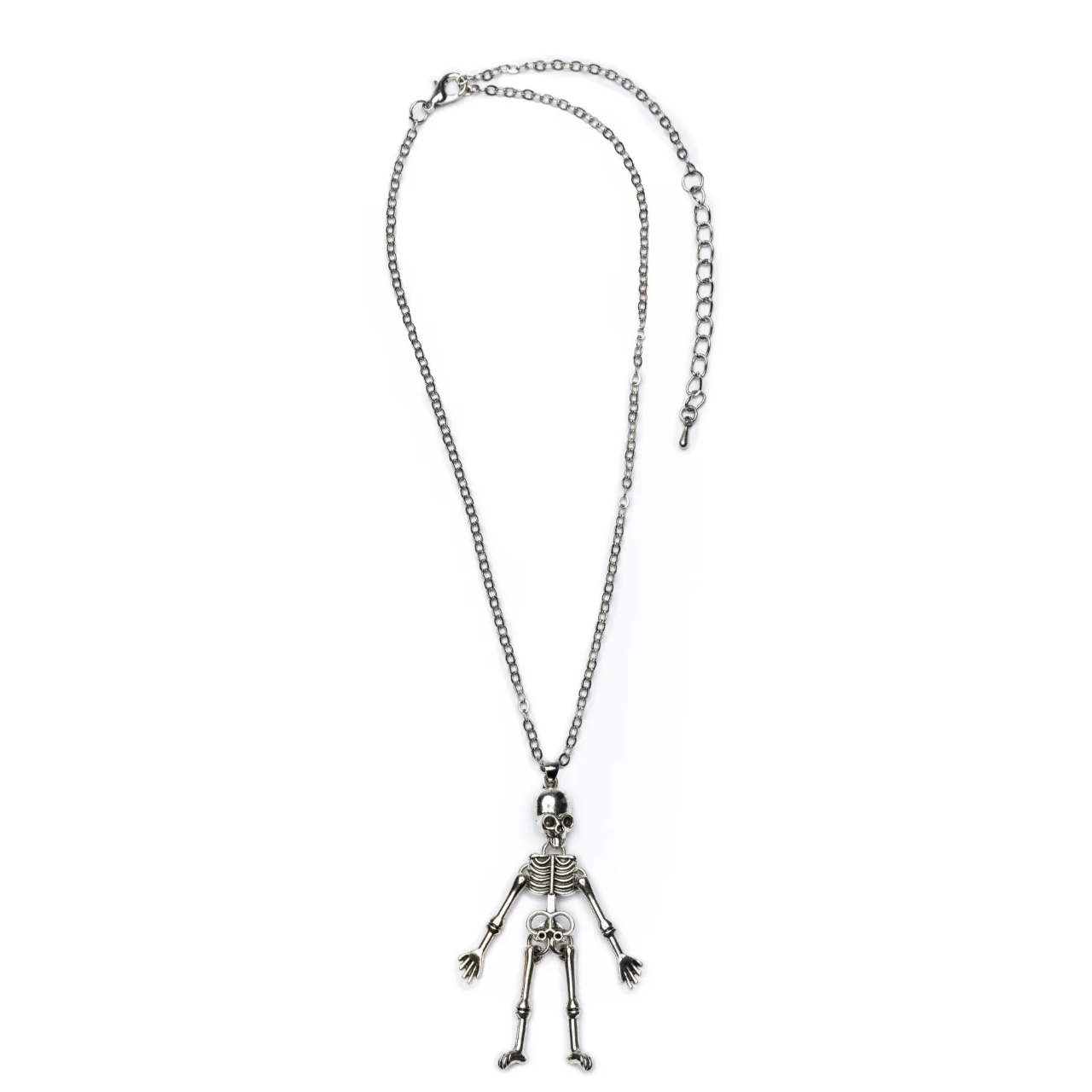Spooky Scary Skeleton, Halloween Necklace For Kids 3+
