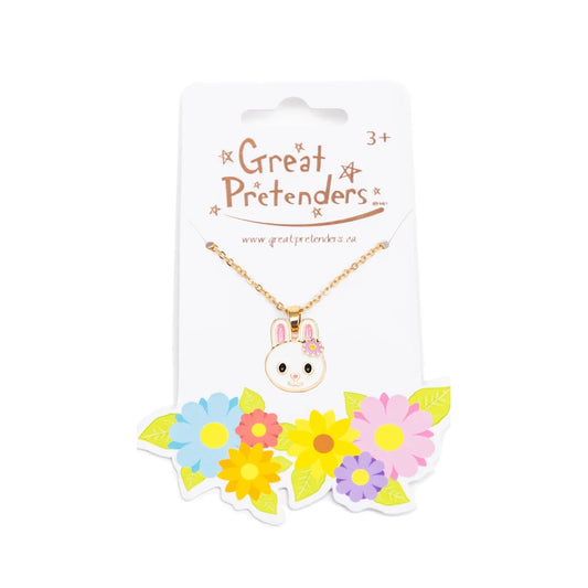 Spring Bunny Necklace, Great Pretenders