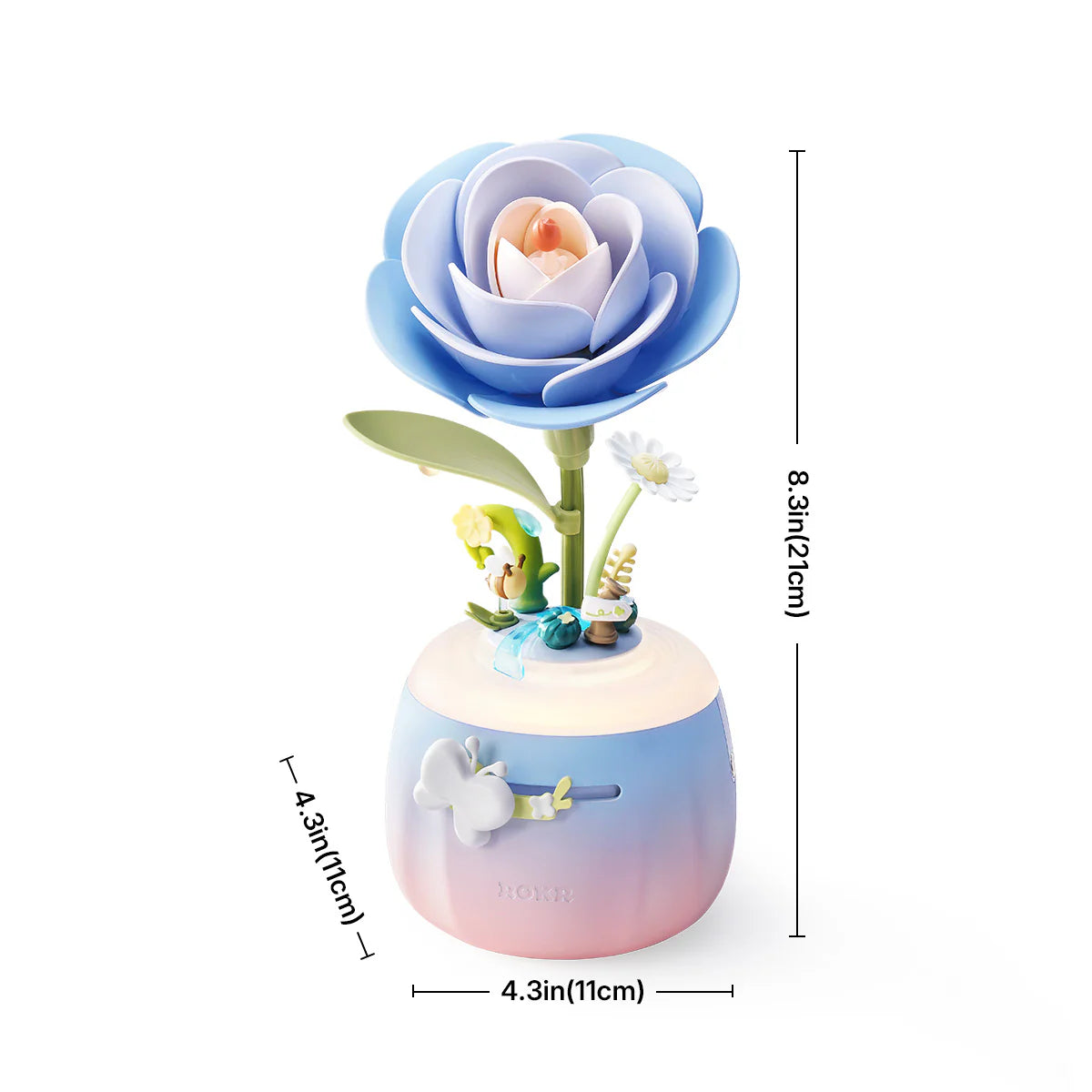 DIY 3D Flower Night Light: Starry Camellia Lamp AF01S, ROKR