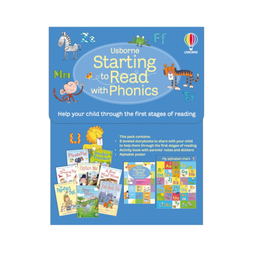 Learning pack: Starting to Read with Phonics, Usborne