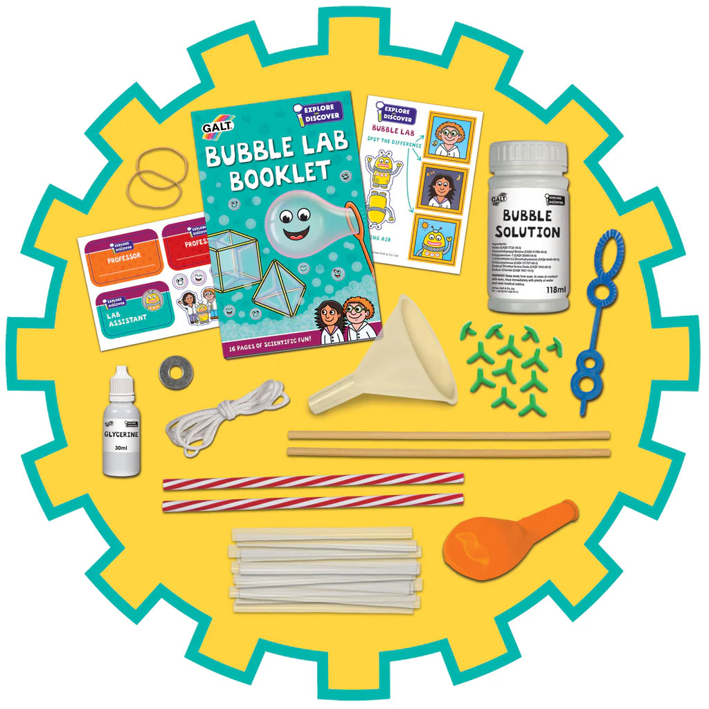 STEAM Kit: Explore and Discover. Bubble Lab, GALT