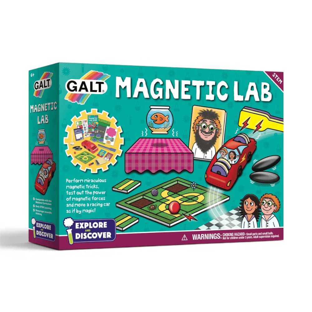 STEAM Kit: Explore and Discover. Magnetic Lab, GALT