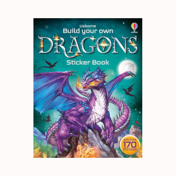 Sticker Book Build Your Own Dragons, Usborne