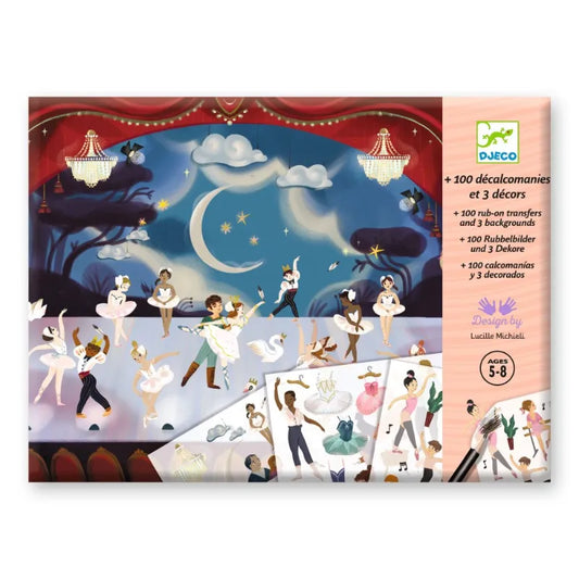 Sticker Set: Little Ballet Dancers, Djeco