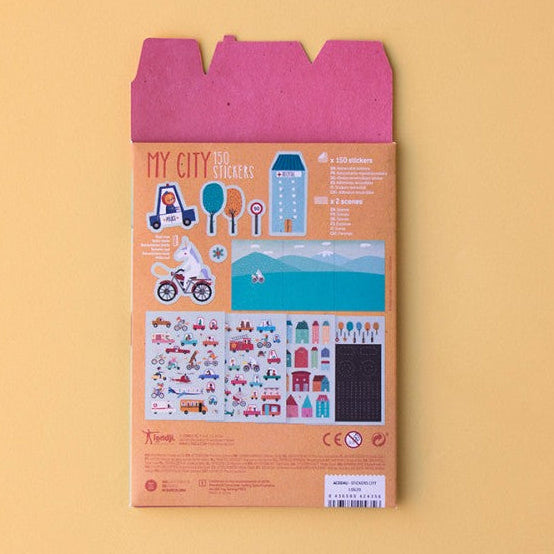 Stickers: Sea, City & Space (choose 1 from 3 designs), LONDJI