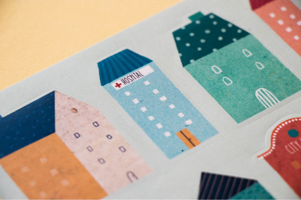 Stickers: Sea, City & Space (choose 1 from 3 designs), LONDJI