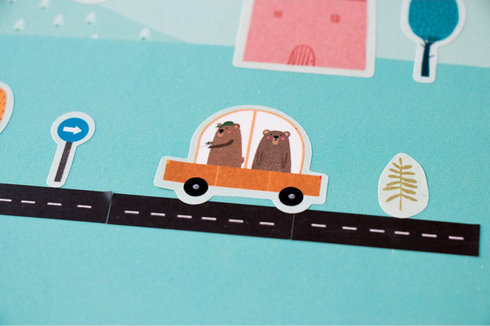 Stickers: Sea, City & Space (choose 1 from 3 designs), LONDJI