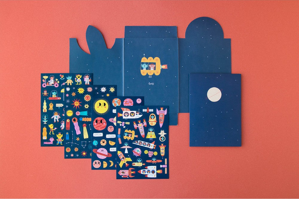 Stickers: Sea, City & Space (choose 1 from 3 designs), LONDJI