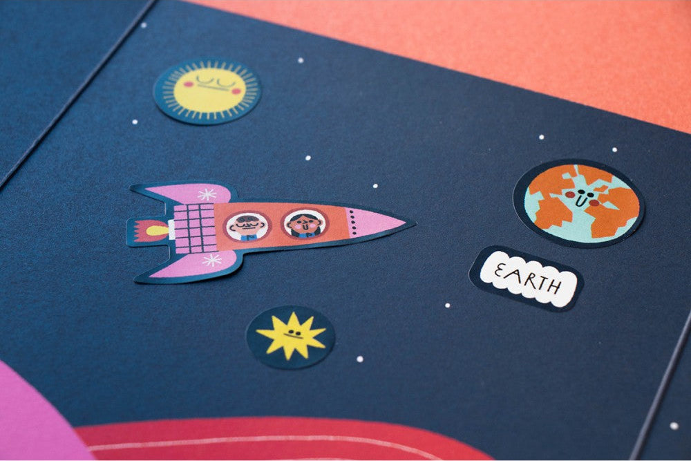 Stickers: Sea, City & Space (choose 1 from 3 designs), LONDJI