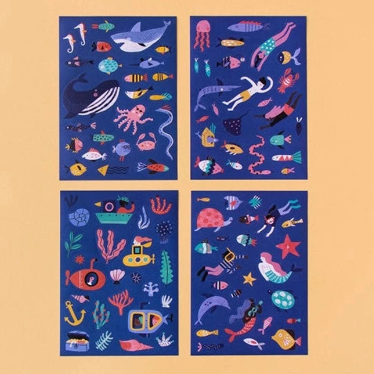 Stickers: Sea, City & Space (choose 1 from 3 designs), LONDJI