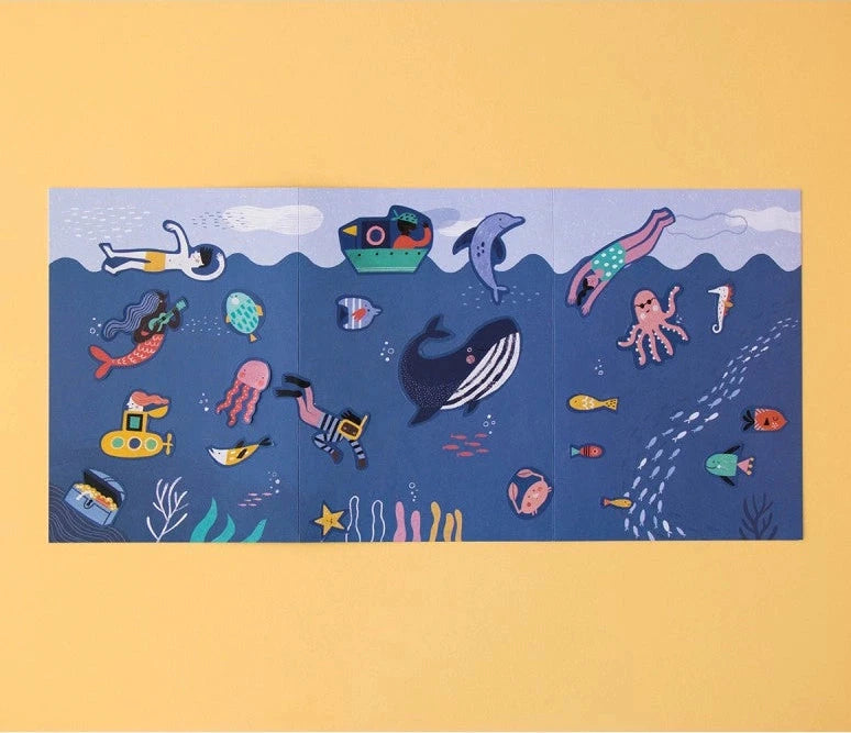 Stickers: Sea, City & Space (choose 1 from 3 designs), LONDJI