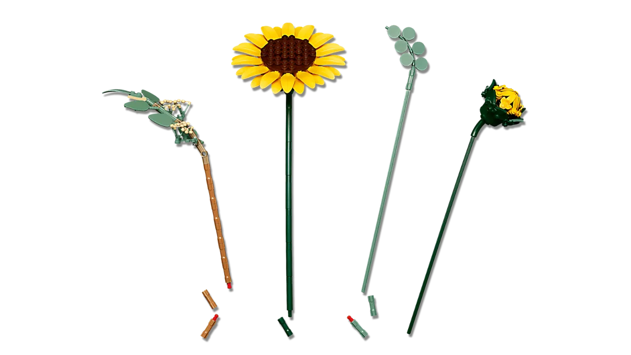 Sunflower Bouquet, Lego Botanicals 11502