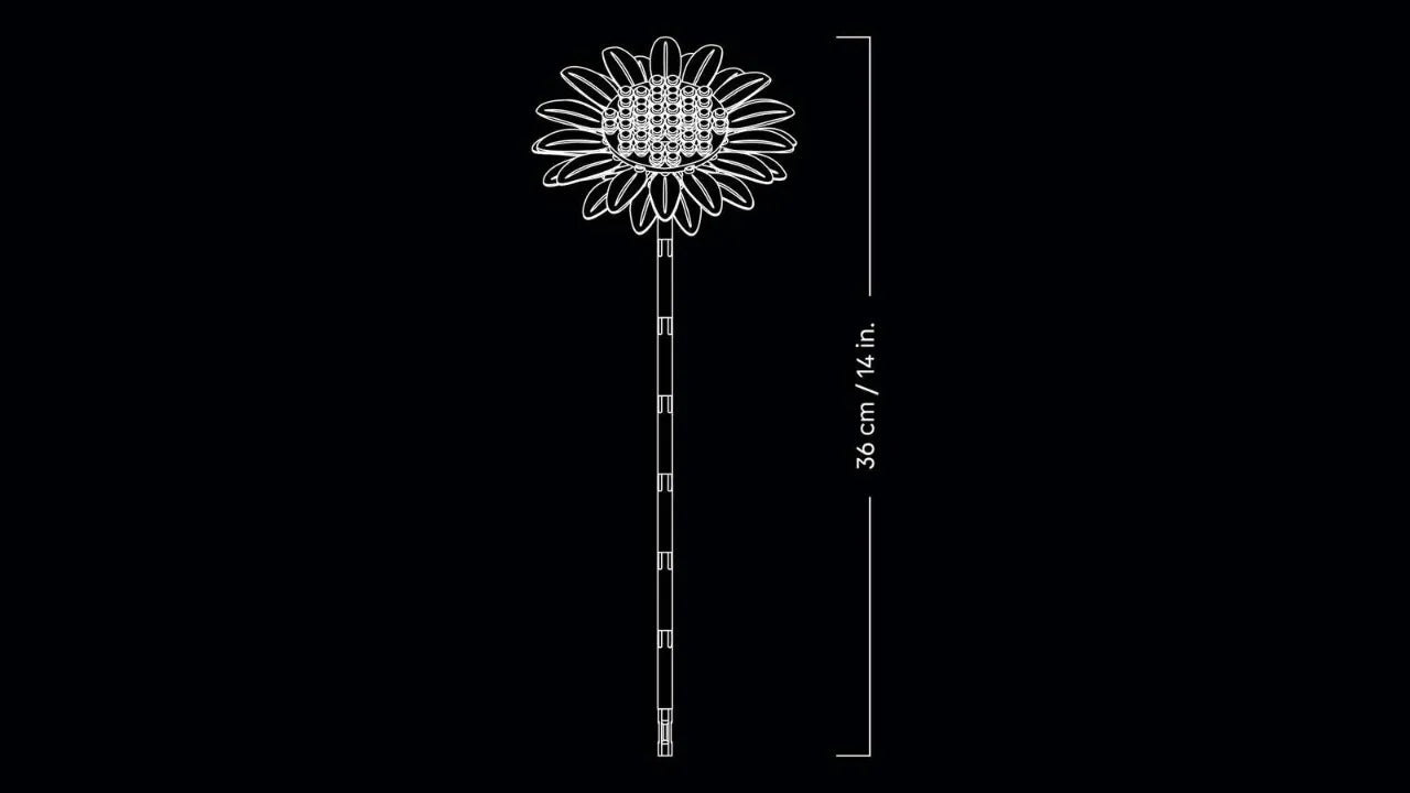 Sunflower Bouquet, Lego Botanicals 11502