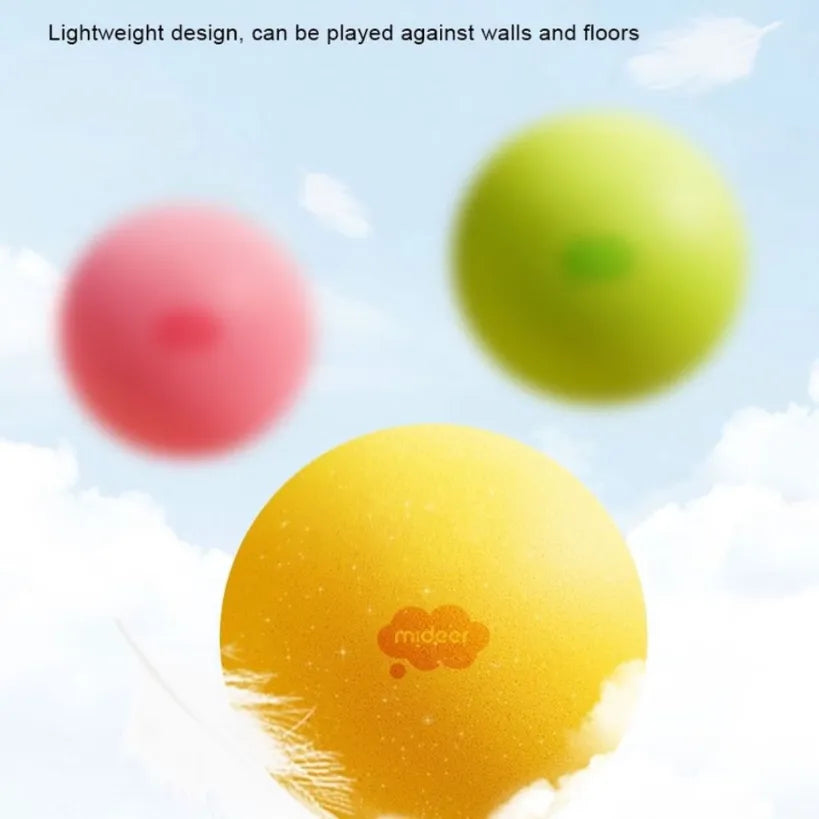 Sunshine Yellow, Quiet Fluffy Ball for Kids 3+, 20 cm