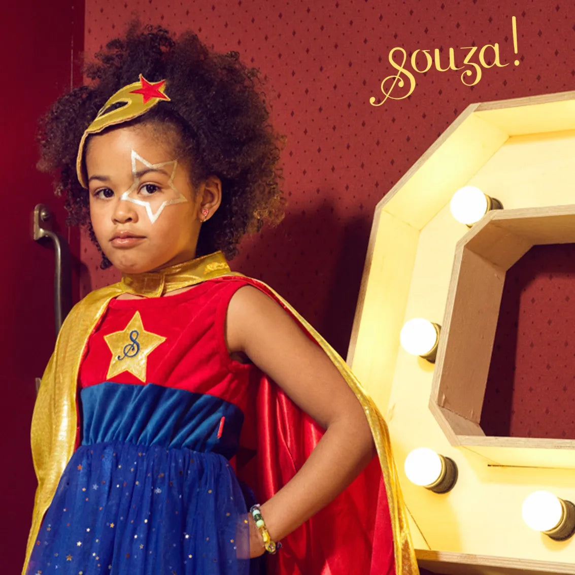 Super Hero Girl Mask, Dress-Up Accessory
