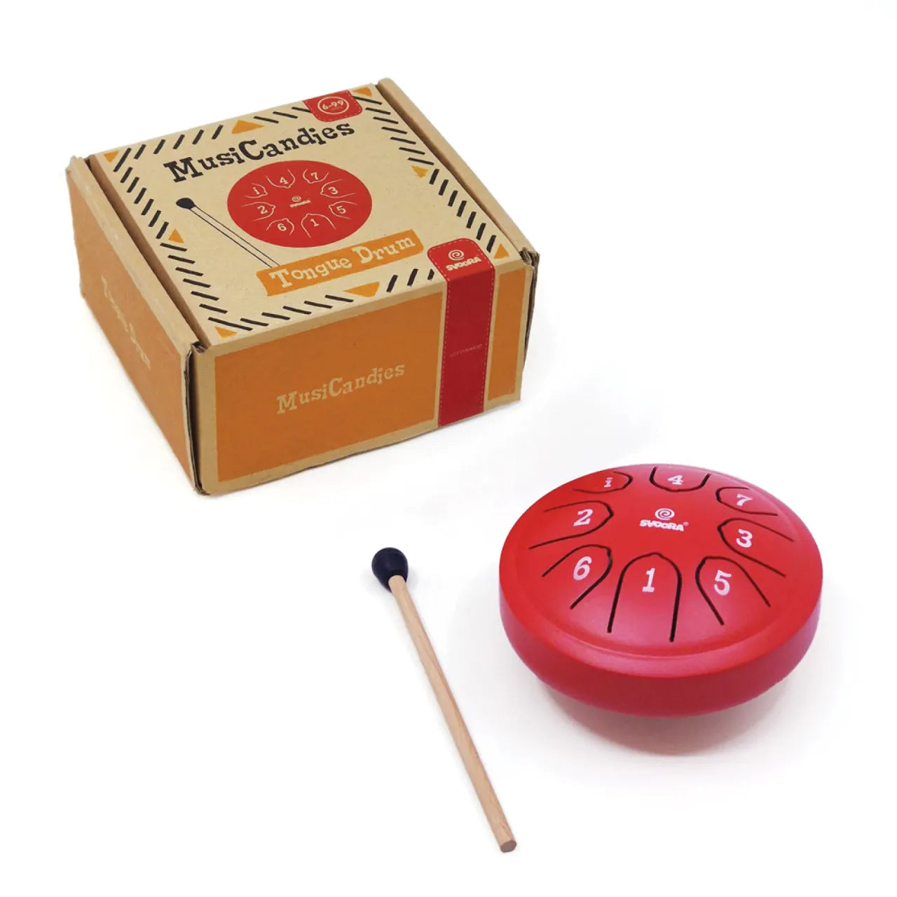 MusiCandies Tongue Drum- 8 tone, Svoora