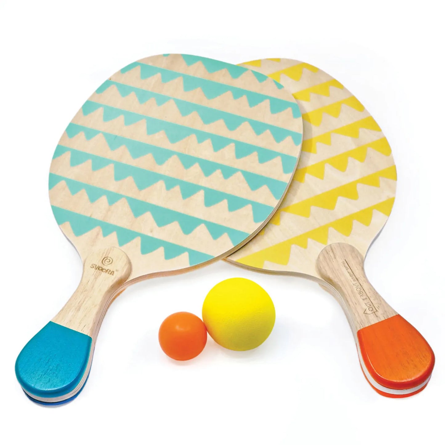 Wooden Rackets Set: 'Out & About', Svoora