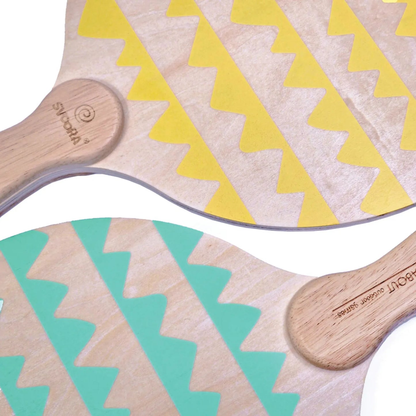 Wooden Rackets Set: 'Out & About', Svoora