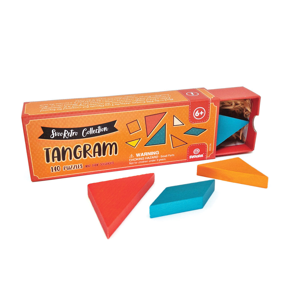 Svoora SvooRetro Collection - Tangram plus 140 different puzzles
