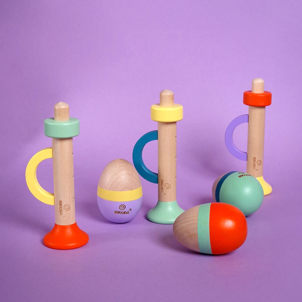 Mini Wooden Trumpet: Mellow Melodies, Svoora