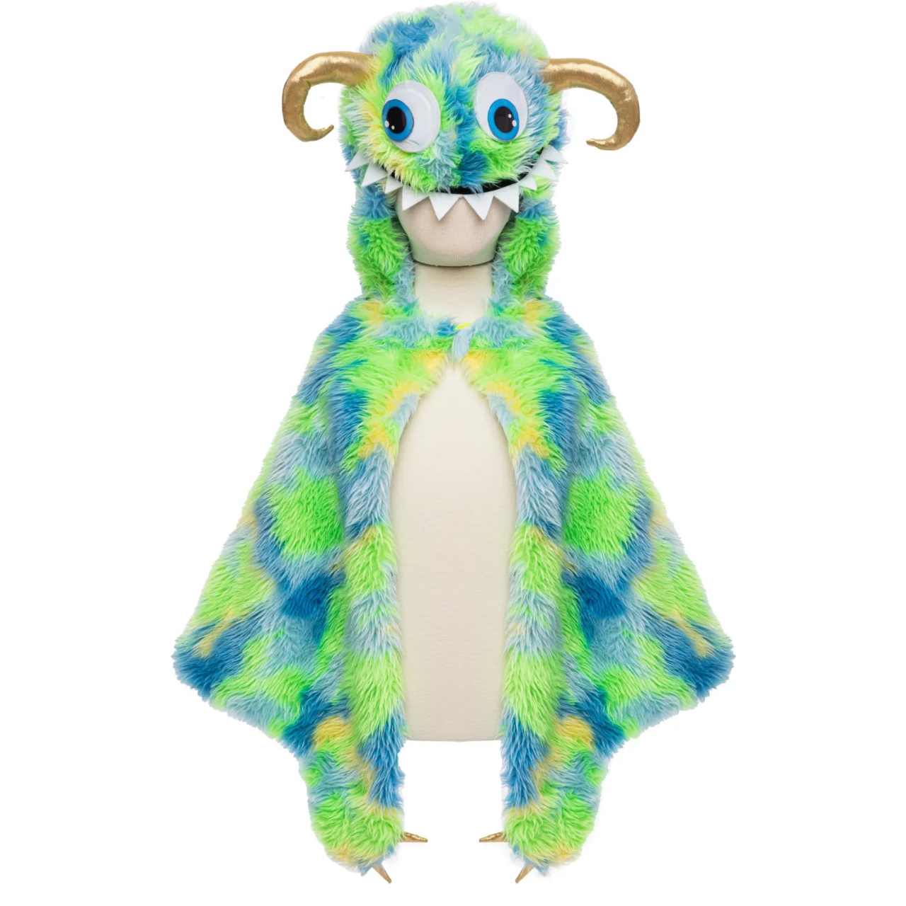 Swampy The Monster, Costume Cape For Kids 4+