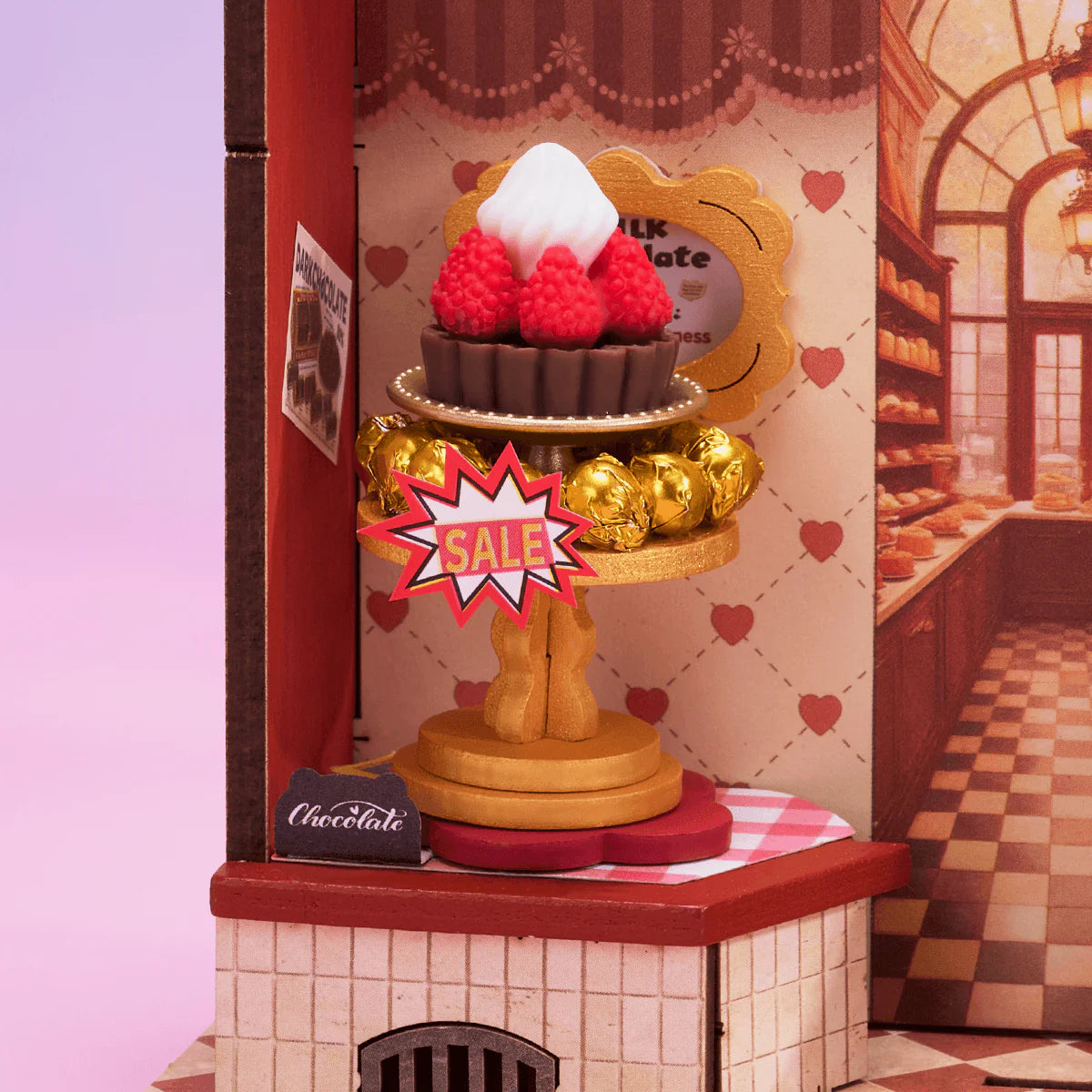 DIY Miniature House: Sweet Chocolate Shop DS046, Rolife