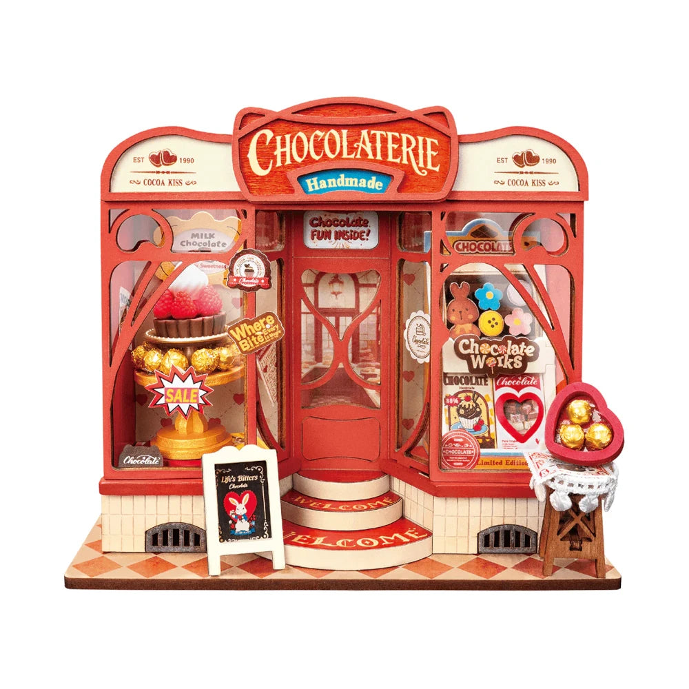 DIY Miniature House: Sweet Chocolate Shop DS046, Rolife