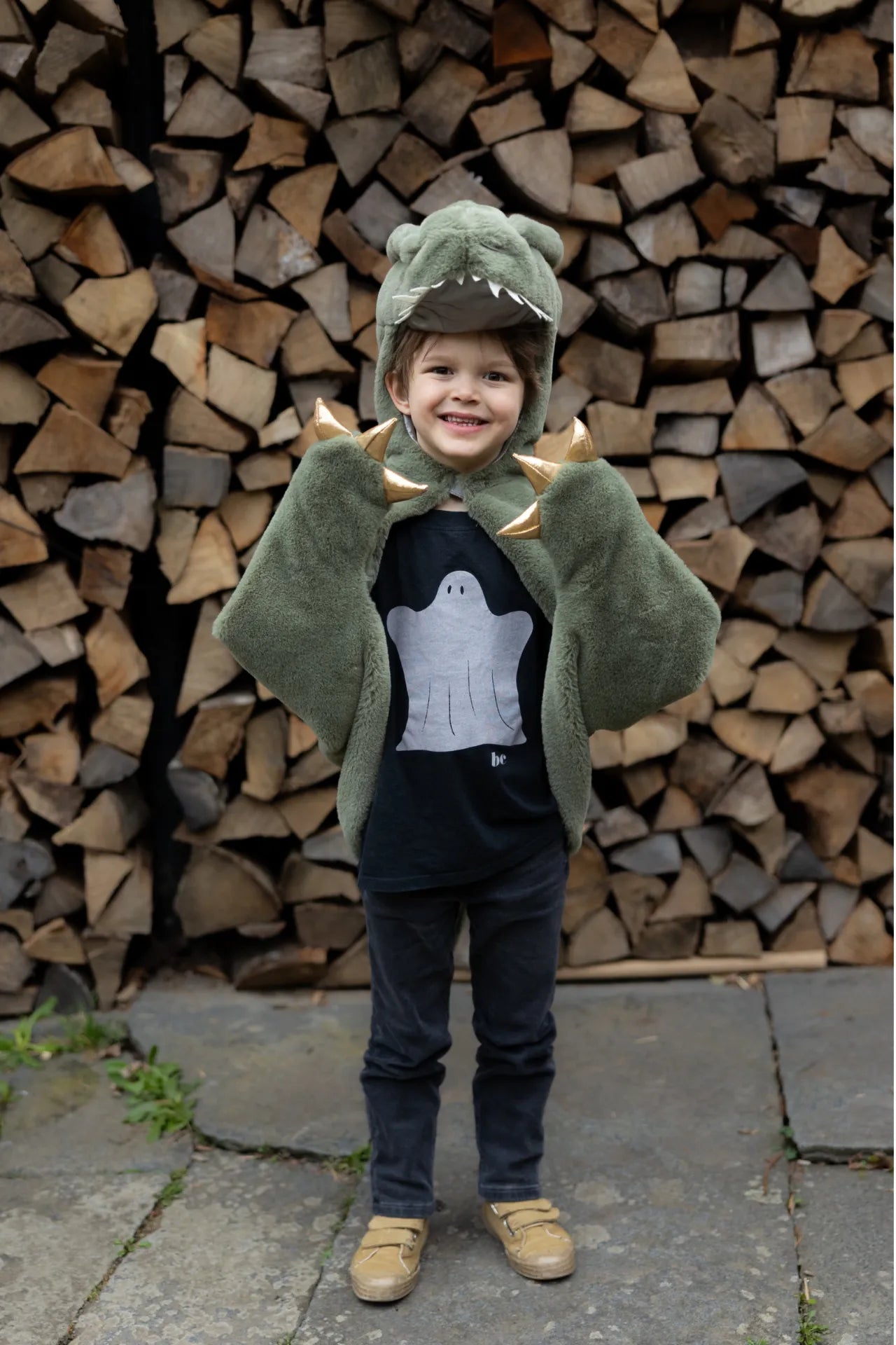 T-Rex Cuddle, Dinosaur Costume Cape For Kids
