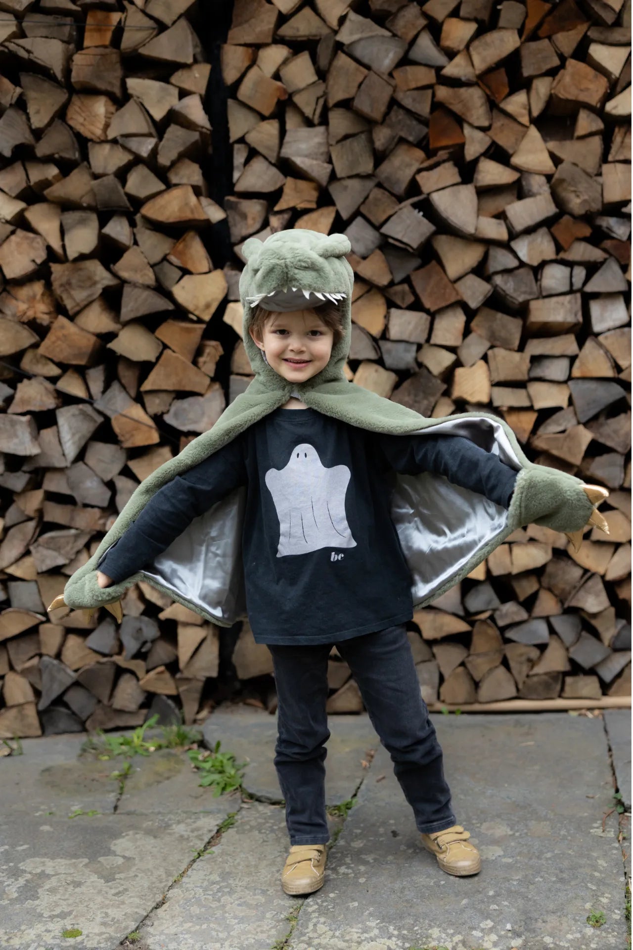 T-Rex Cuddle, Dinosaur Costume Cape For Kids