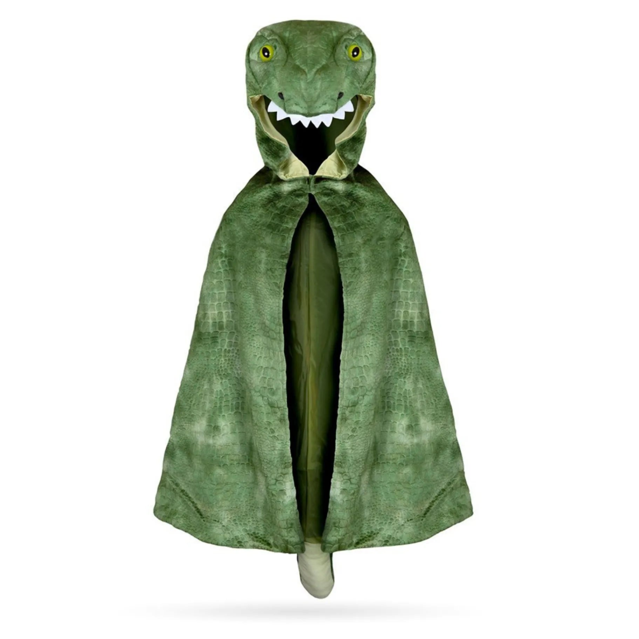 T-Rex Hooded, Dinosaur Costume Cape For Kids 3+