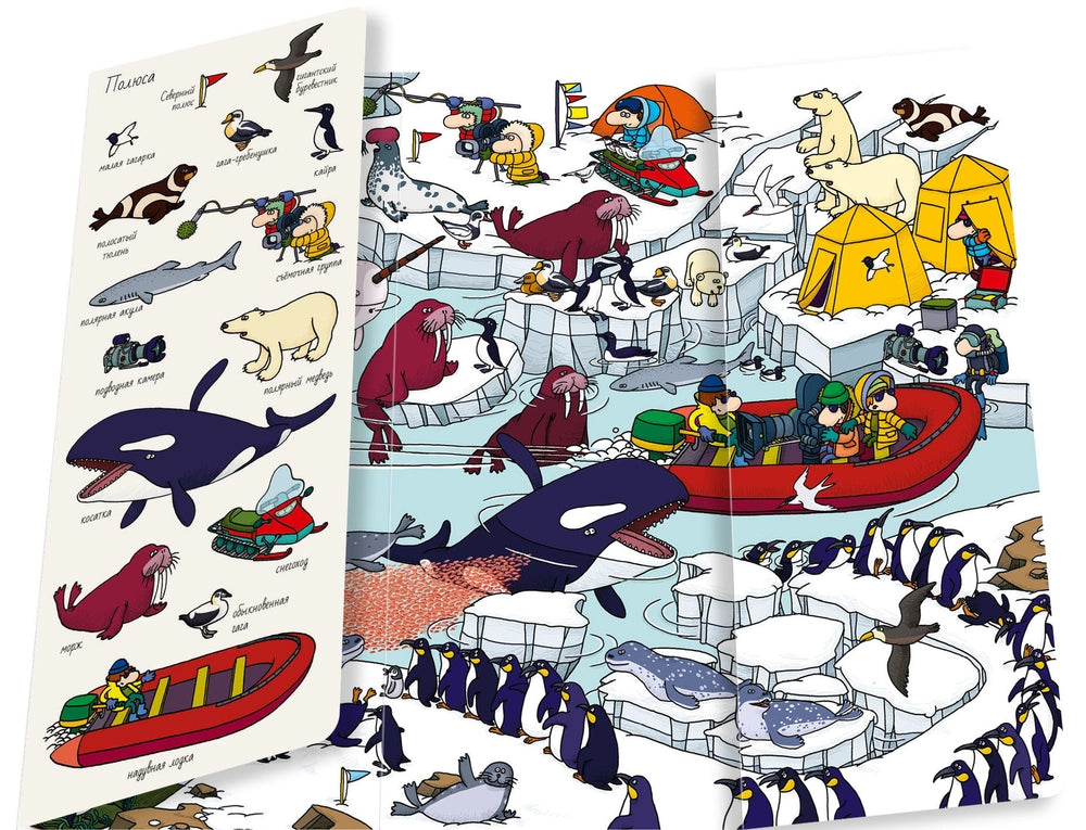 Найди и покажи: Океаны, Тьерри Лаваль